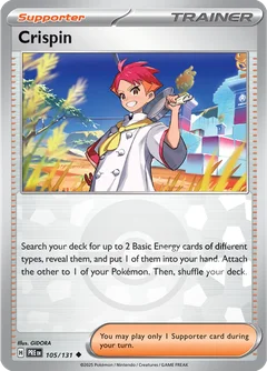 Crispin Poke ball Holo 105